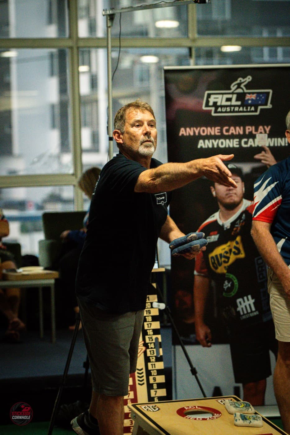 Players at the Aussie Open Gold Coast