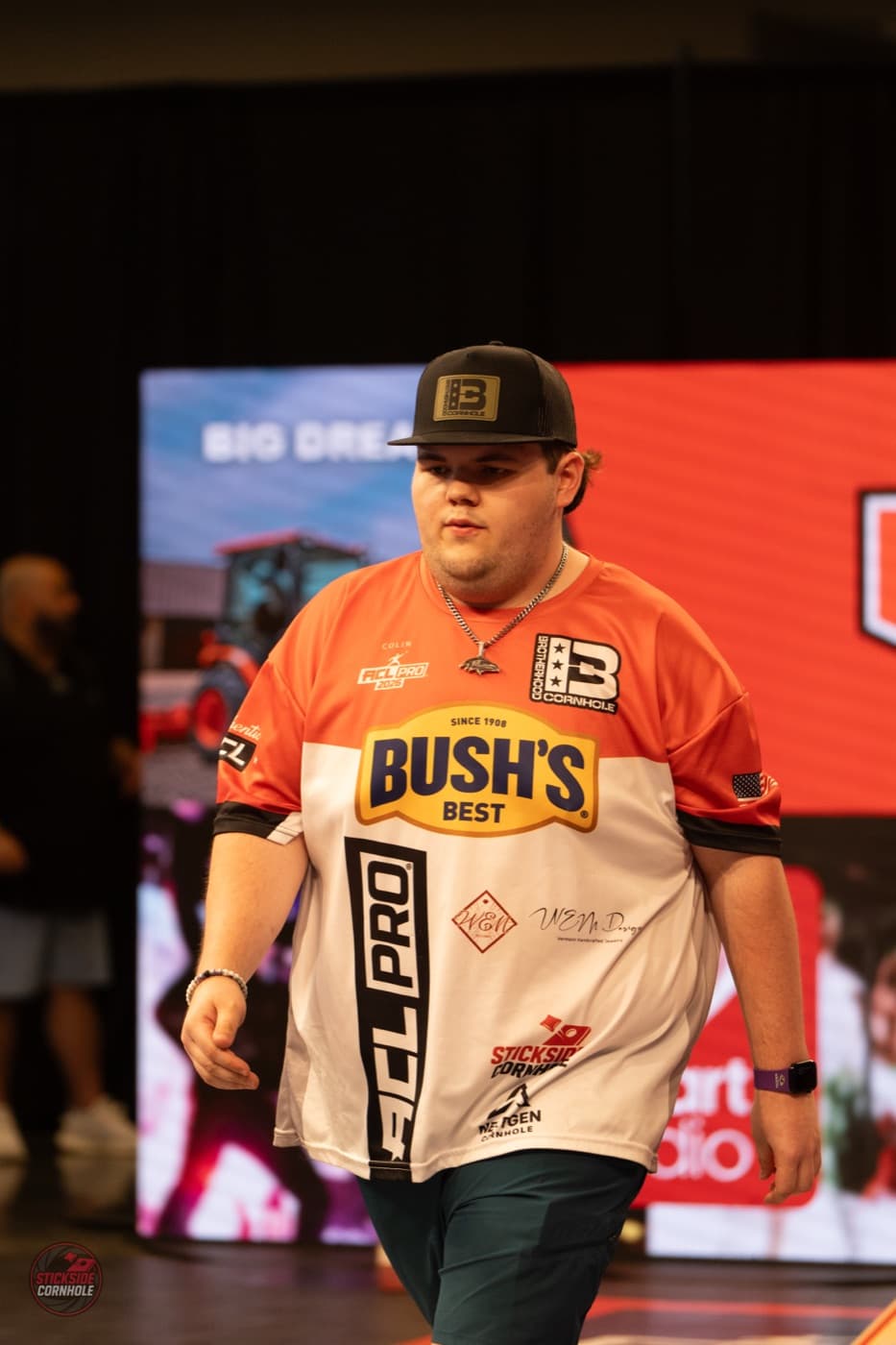 Pro walking out on stage at the Cleveland Signature