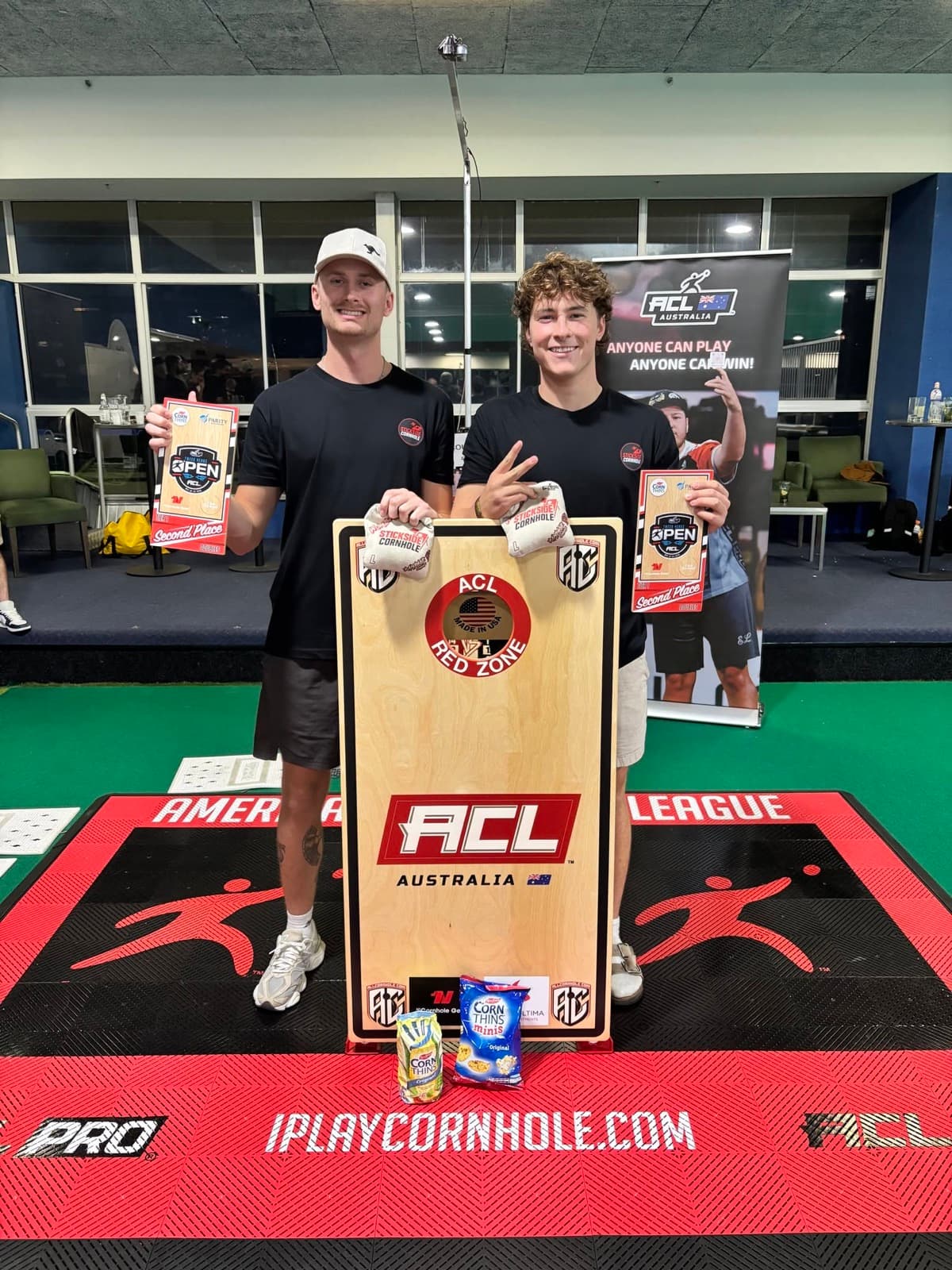 Zack and Gavin, Australia Open runners-up